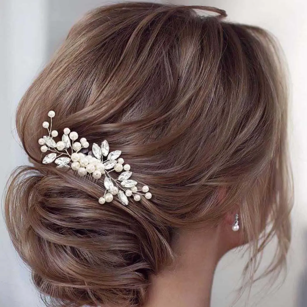 1 Pc Exquisite Pearl Rhinestone Hair Comb Women Bride's Jewelry Versatile Elegant Luxurious Girls Headwear Gift
1 Pc Exquisite Pearl Rhinestone Hair Comb Women Bride's Jewelry Versatile Elegant Luxurious Girls Headwear Gift
