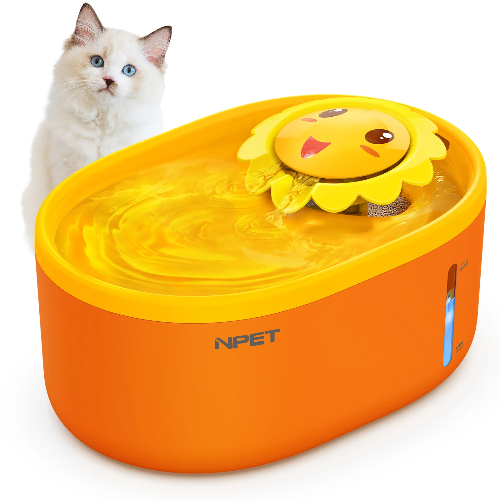2025 New Cute ABS Filter Pet Drinking Feeder DIY USB Charging 2L Automatic Cat Water Fountain with LED Light
2025 New Cute ABS Filter Pet Drinking Feeder DIY USB Charging 2L Automatic Cat Water Fountain with LED Light