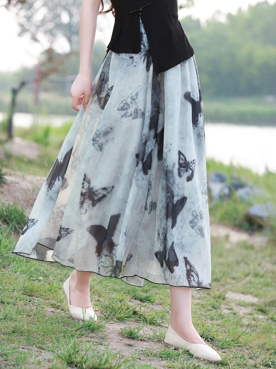 Authentic 2026 Summer New Chinese Style Casual National Trend Skirt Pants Water-Media Print Wide Leg Pants Women's High Waist...
Authentic 2026 Summer New Chinese Style Casual National Trend Skirt Pants Water-Media Print Wide Leg Pants Women's High Waist...
