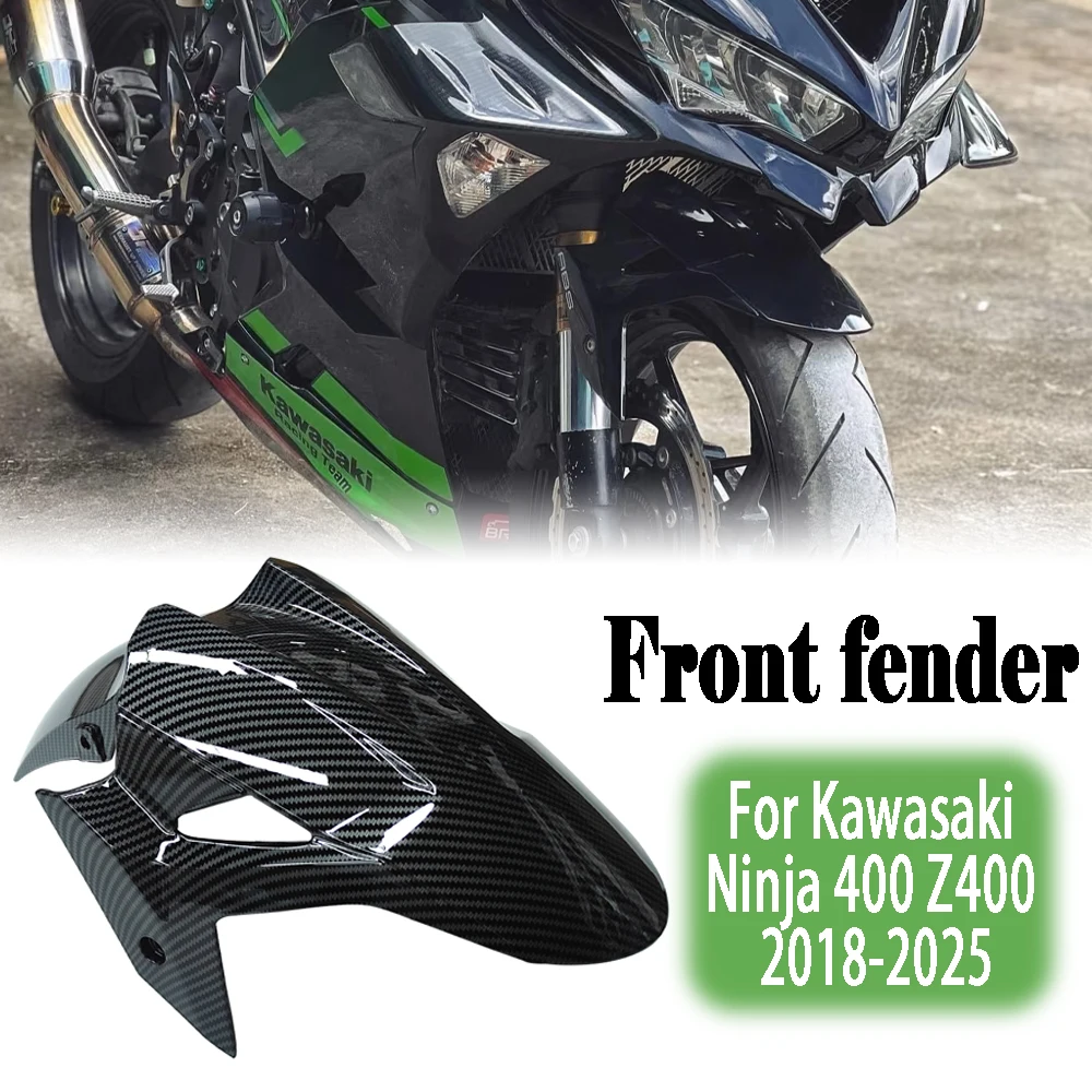 For KAWASAKI NINJA 400 Z400 NINJA 400 2018-2025 2024 Motorcycle Front Wheel Hugger Fender Mudguard Splash Guard Fairings Cover
For KAWASAKI NINJA 400 Z400 NINJA 400 2018-2025 2024 Motorcycle Front Wheel Hugger Fender Mudguard Splash Guard Fairings Cover