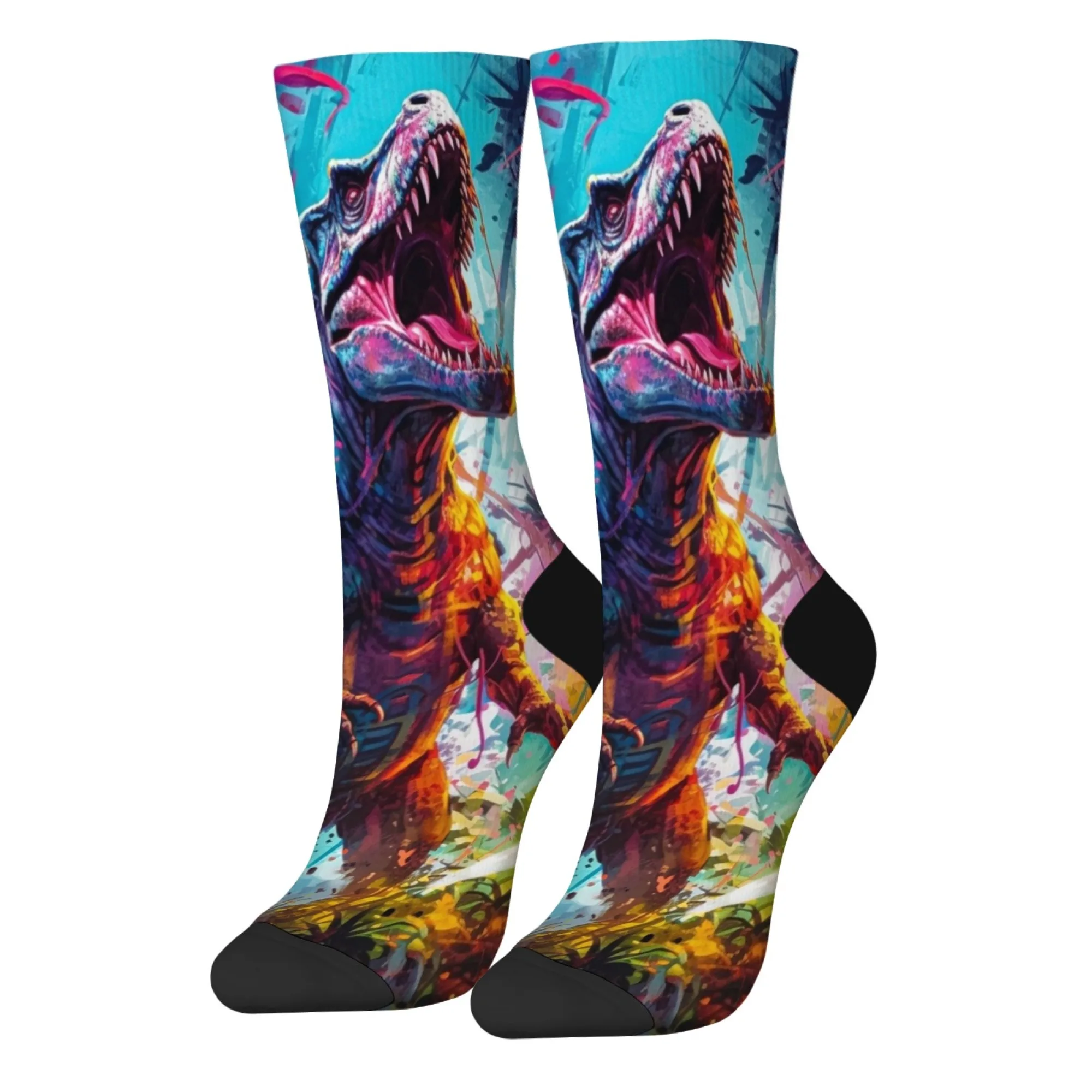 Graffiti dinosaur men's socks novelty funny compression socks street hip hop happy socks comfortable fashion casual sports socks
Graffiti dinosaur men's socks novelty funny compression socks street hip hop happy socks comfortable fashion casual sports socks