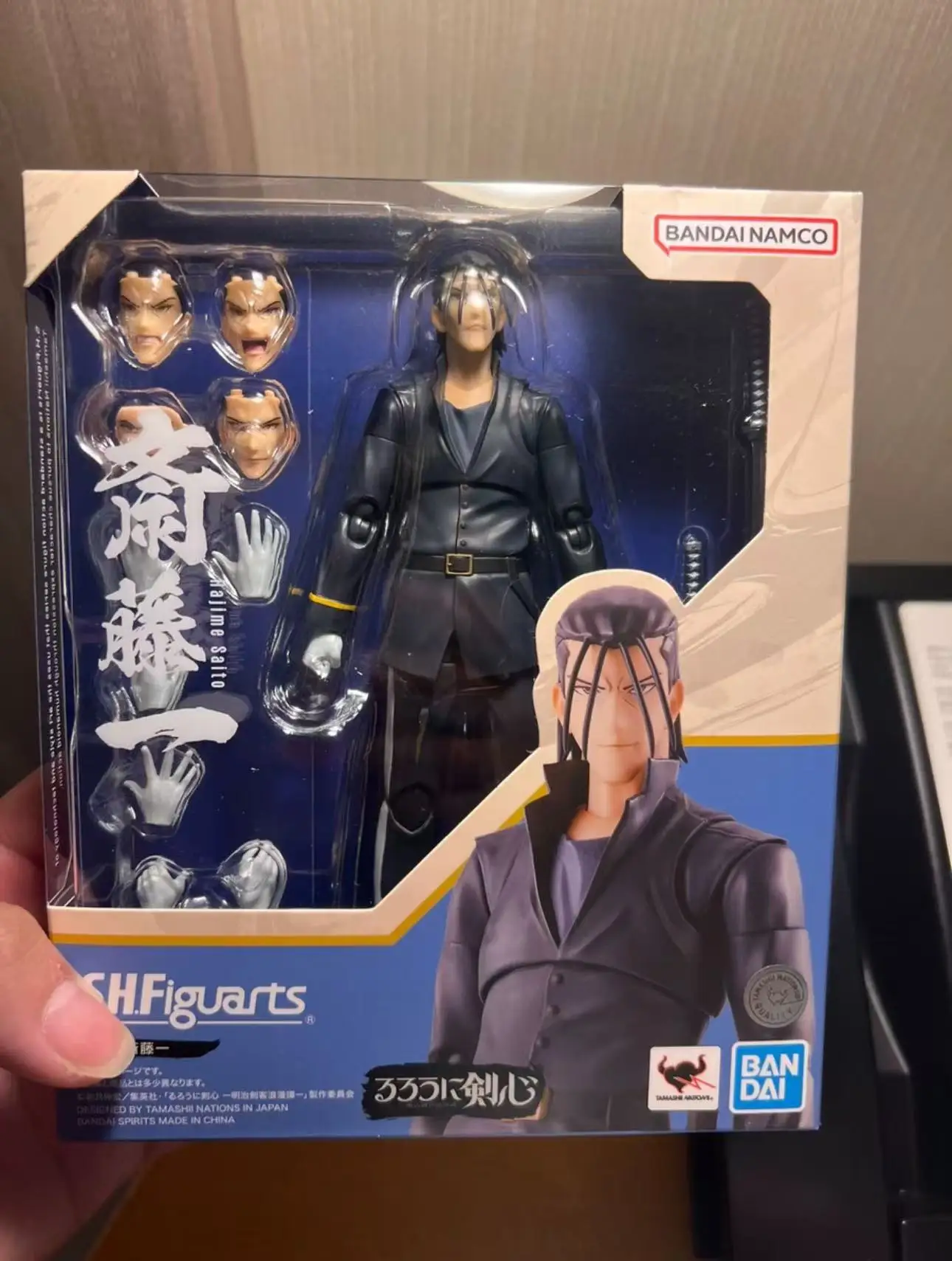 Bandai SHF Wanderer Kenshin Saitoichi Meiji Kensman Romantic Tan Can Be Done на складе
Bandai SHF Wanderer Kenshin Saitoichi Meiji Kensman Romantic Tan Can Be Done на складе