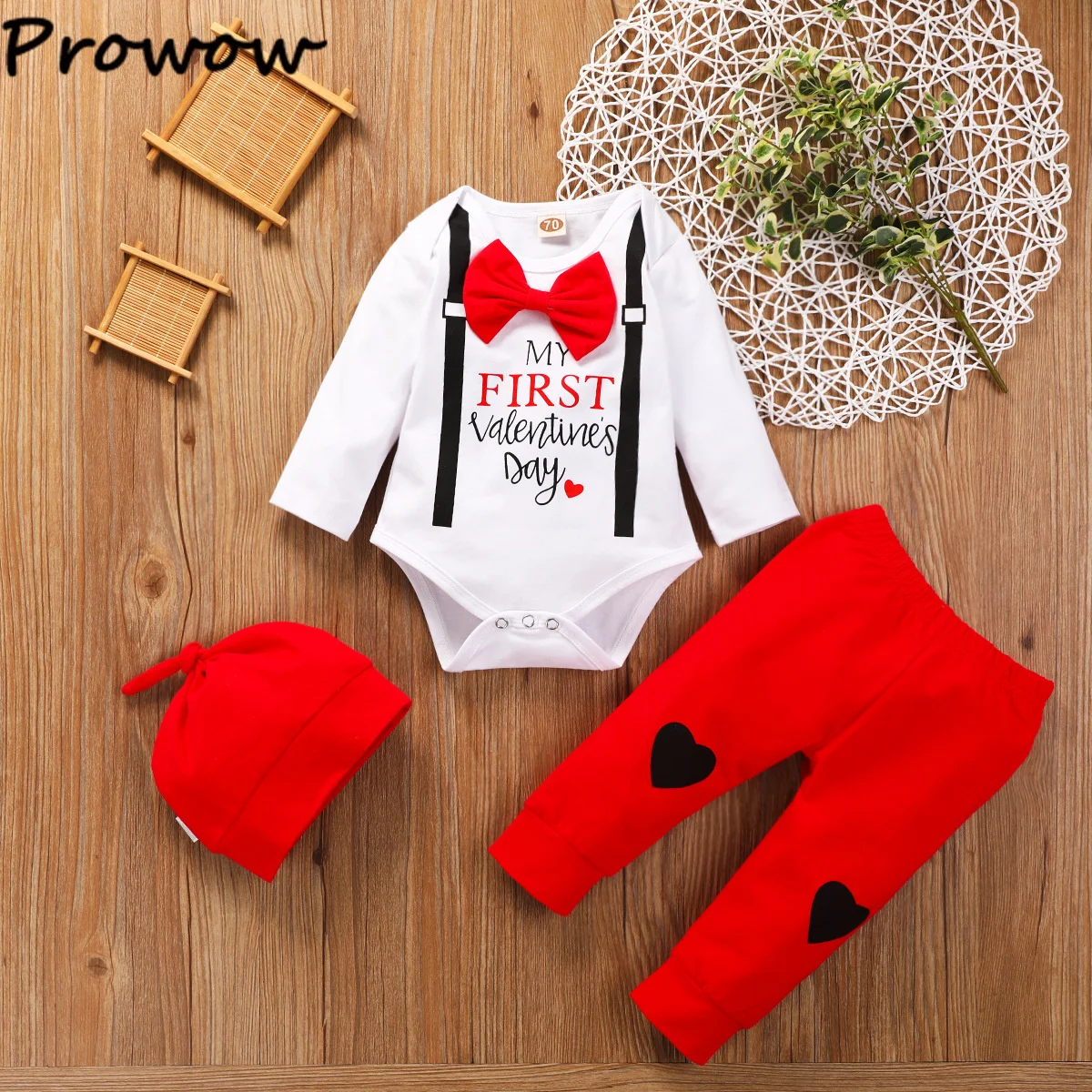 Prowow My 1st Valentines Day Детский костюм Боди с надписью и красные штаны + шапка 3 шт. Комплекты одежды на День святого Валентина для маленьких мальчиков для новорожденных
Prowow My 1st Valentines Day Детский костюм Боди с надписью и красные штаны + шапка 3 шт. Комплекты одежды на День святого Валентина для маленьких мальчиков для новорожденных