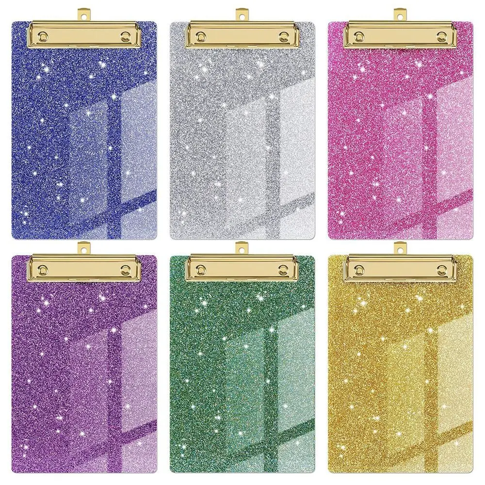 Accessories Pink Glitter Acrylic Clipboards Student Supplies Mental Clip Writing Clip Board Colored Office Clipboard Classrooms
Accessories Pink Glitter Acrylic Clipboards Student Supplies Mental Clip Writing Clip Board Colored Office Clipboard Classrooms