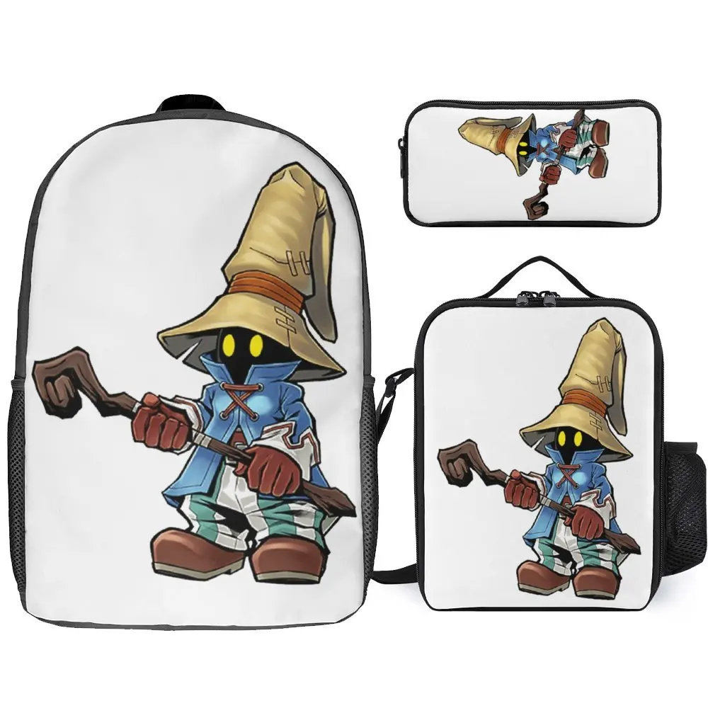 Final Fantasy For Sale Lasting Cozy Knapsack 3 in 1 Set 17 Inch Backpack Lunch Bag Pen Bag Picnics Funny Graphic
Final Fantasy For Sale Lasting Cozy Knapsack 3 in 1 Set 17 Inch Backpack Lunch Bag Pen Bag Picnics Funny Graphic