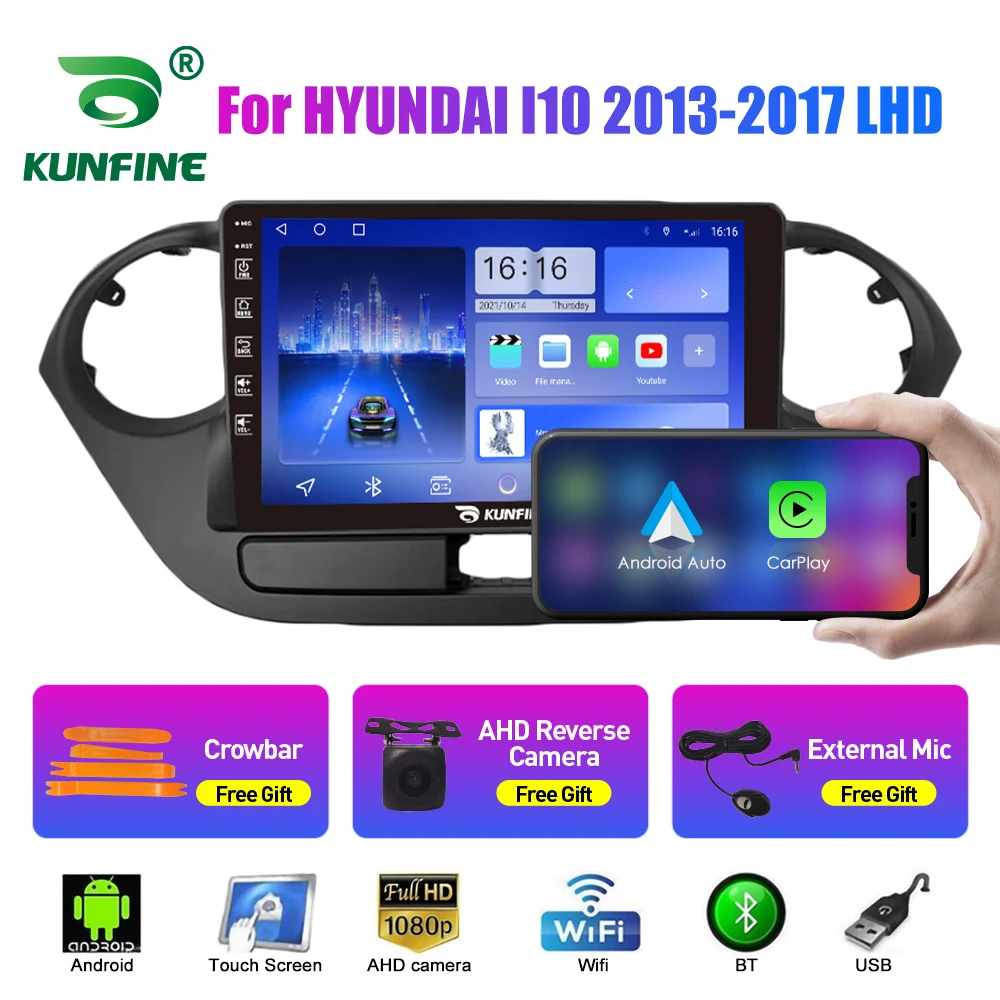 Car Radio For HYUNDAI I10 2013-2017 2Din Android Octa Core Car Stereo DVD GPS Navigation Player Multimedia Android Auto Carplay
Car Radio For HYUNDAI I10 2013-2017 2Din Android Octa Core Car Stereo DVD GPS Navigation Player Multimedia Android Auto Carplay