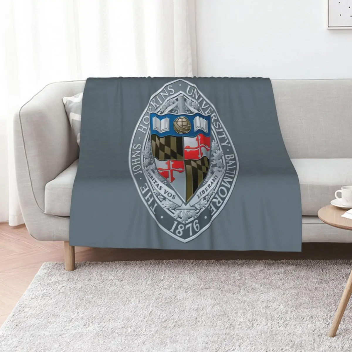 Johns Hopkins University icon Throw Blanket Cozy Napping Blanket Gift for Mom Dad
Johns Hopkins University icon Throw Blanket Cozy Napping Blanket Gift for Mom Dad