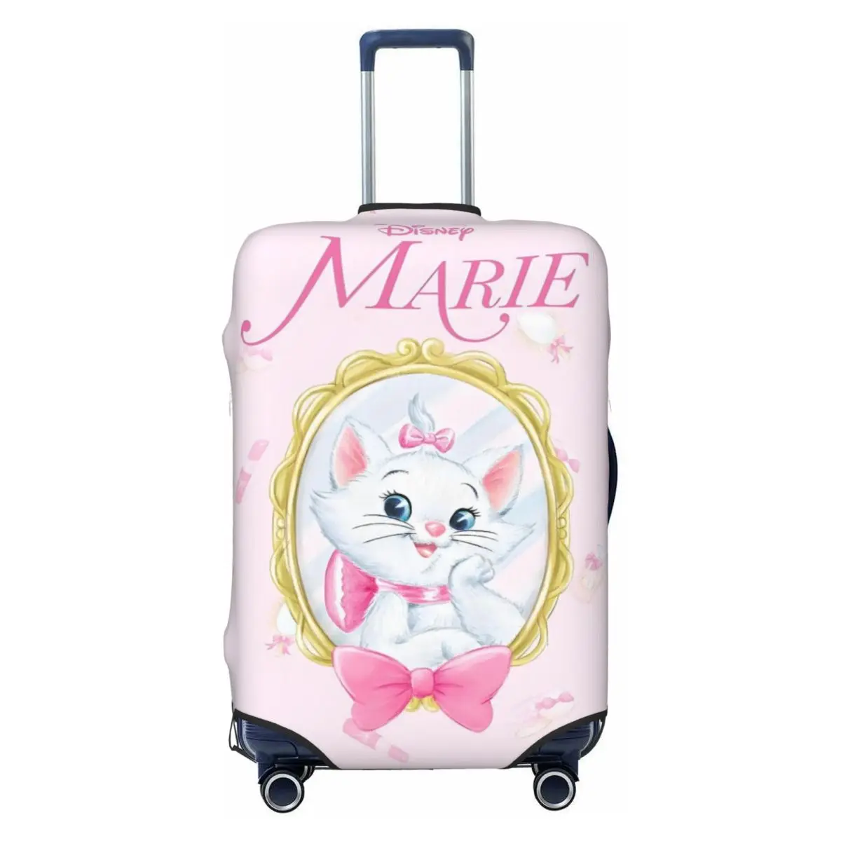 Модный защитный чехол для багажа Marie Cat на заказ, эластичный чехол для дорожных чемоданов с забавным животным узором
Модный защитный чехол для багажа Marie Cat на заказ, эластичный чехол для дорожных чемоданов с забавным животным узором