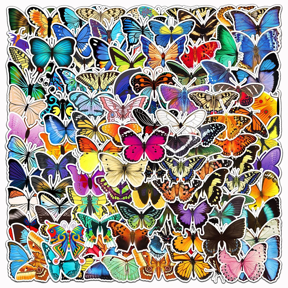 10/30/50/108pcs DIY Butterfly Cartoon Stickers for Window Guitar Motorcycle Suitcase Waterproof Decal Sticker Toys Decoration
10/30/50/108pcs DIY Butterfly Cartoon Stickers for Window Guitar Motorcycle Suitcase Waterproof Decal Sticker Toys Decoration