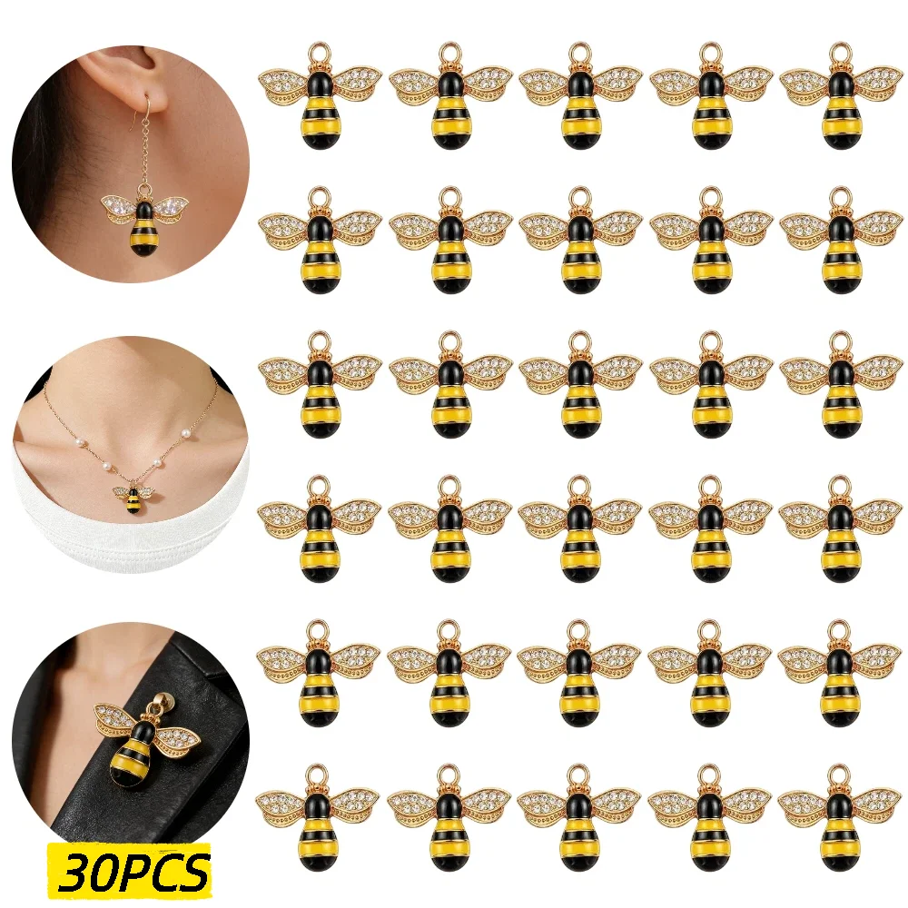 Rhinestone Bee Pendants, Suitable for Cute Bee Pendants, DIY Crafts, Earrings, Earrings, Necklaces, Bracelets, DIY Accessories
Rhinestone Bee Pendants, Suitable for Cute Bee Pendants, DIY Crafts, Earrings, Earrings, Necklaces, Bracelets, DIY Accessories