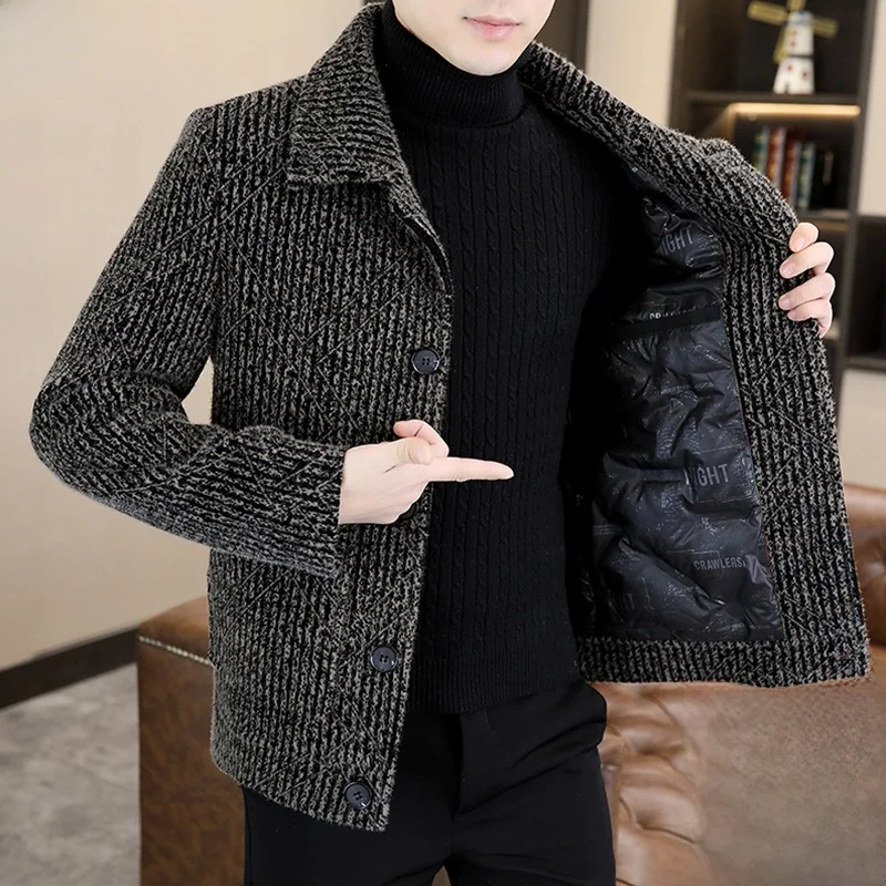 Мужское повседневное пальто Pierre Cardin из шерсти с золотистым воротником из норки, утепленное, для осени и зимы
Мужское повседневное пальто Pierre Cardin из шерсти с золотистым воротником из норки, утепленное, для осени и зимы