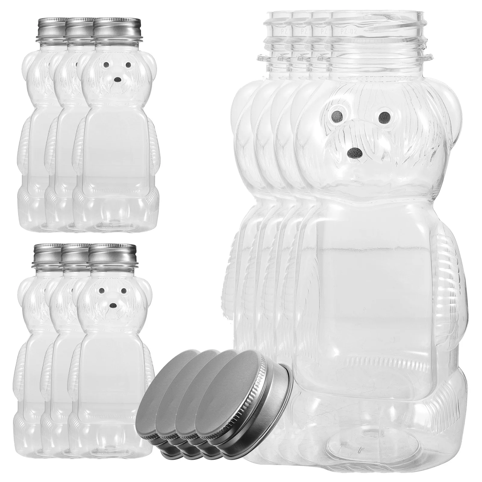10 Pcs Bear Milk Tea Plastic Bottle Juice Containers Reusable Filling The Pet Honey
10 Pcs Bear Milk Tea Plastic Bottle Juice Containers Reusable Filling The Pet Honey