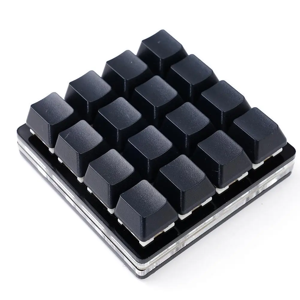 Mechanical Hotswap Macropad Macro Custom 16 Key Knob Mini USB Keyboard Programming Copy Paste Button Photoshop Gaming Keypad
Mechanical Hotswap Macropad Macro Custom 16 Key Knob Mini USB Keyboard Programming Copy Paste Button Photoshop Gaming Keypad