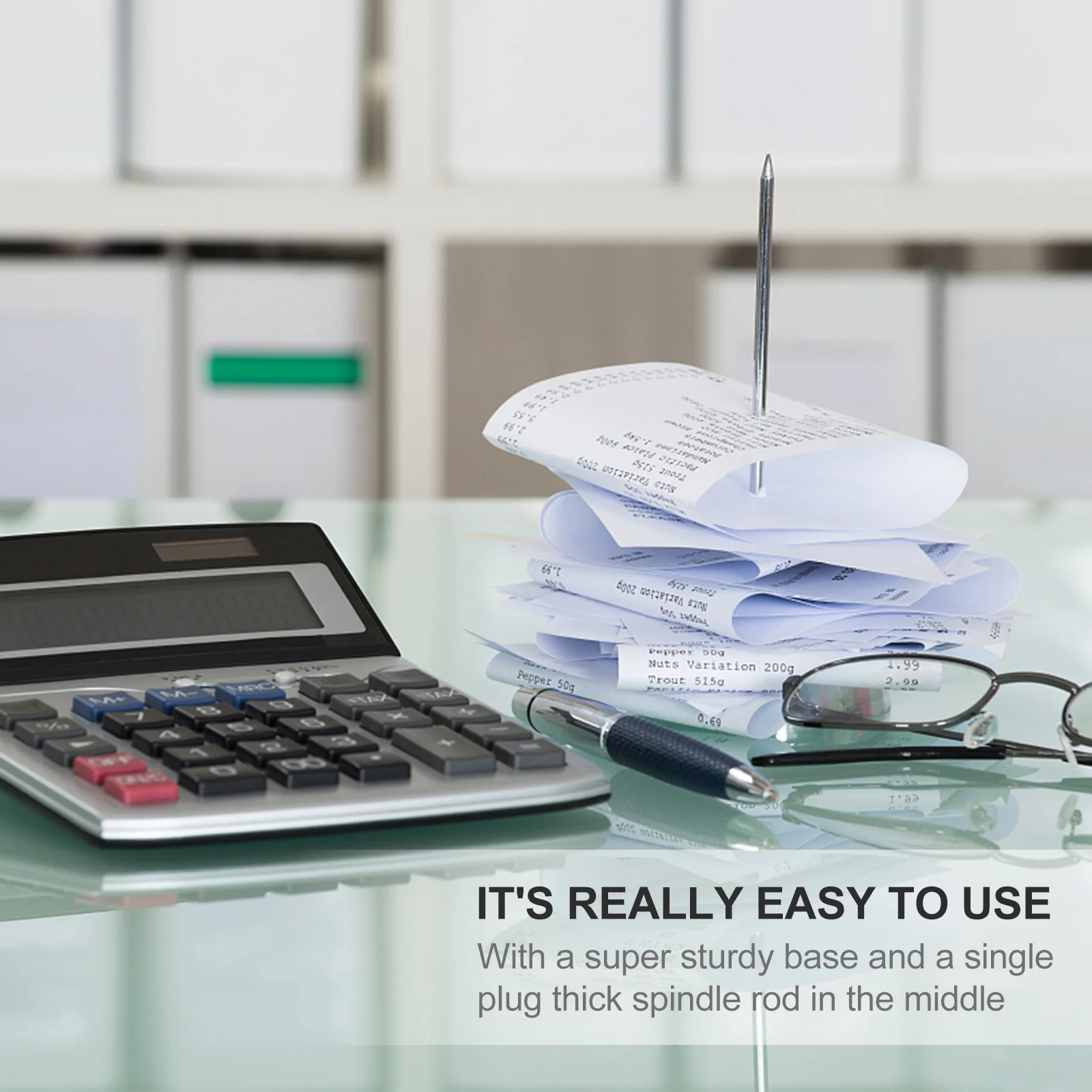 1Pcs Menu Receipt Spike Holder Premium Anti-Skid Check Spindle for Office Restaurant Memo Bill Holder Receipt Organizer
1Pcs Menu Receipt Spike Holder Premium Anti-Skid Check Spindle for Office Restaurant Memo Bill Holder Receipt Organizer