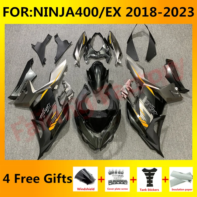Новый комплект обтекателей для мотоцикла ABS подходит для Ninja400 EX400 EX Ninja 400 2018 2019 2020 2021 2022 2023 полный комплект обтекателей серый оранжевый
Новый комплект обтекателей для мотоцикла ABS подходит для Ninja400 EX400 EX Ninja 400 2018 2019 2020 2021 2022 2023 полный комплект обтекателей серый оранжевый