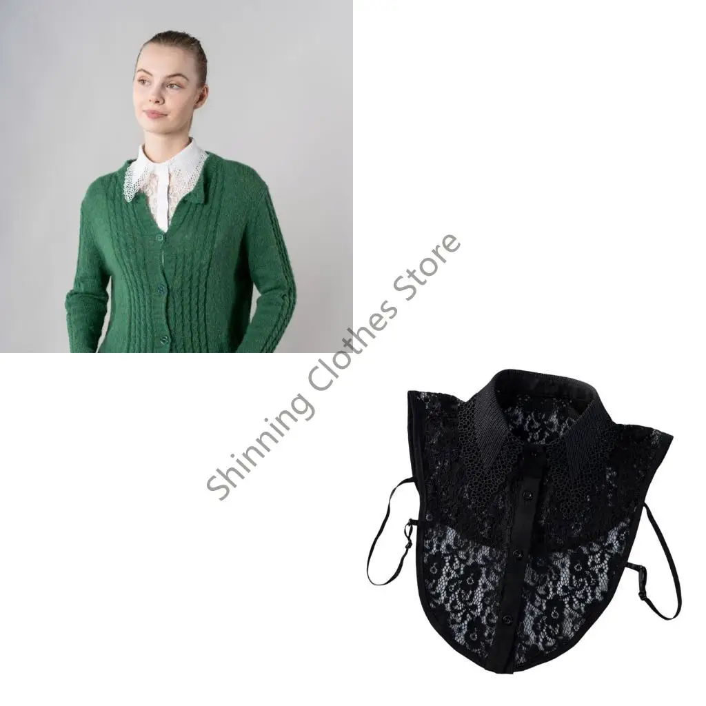 M68A Friendly Faux Collar With Soft Fabric Fashion Neckpiece Detachable Collar For Perfect For Office Event Casual Occasion
M68A Friendly Faux Collar With Soft Fabric Fashion Neckpiece Detachable Collar For Perfect For Office Event Casual Occasion