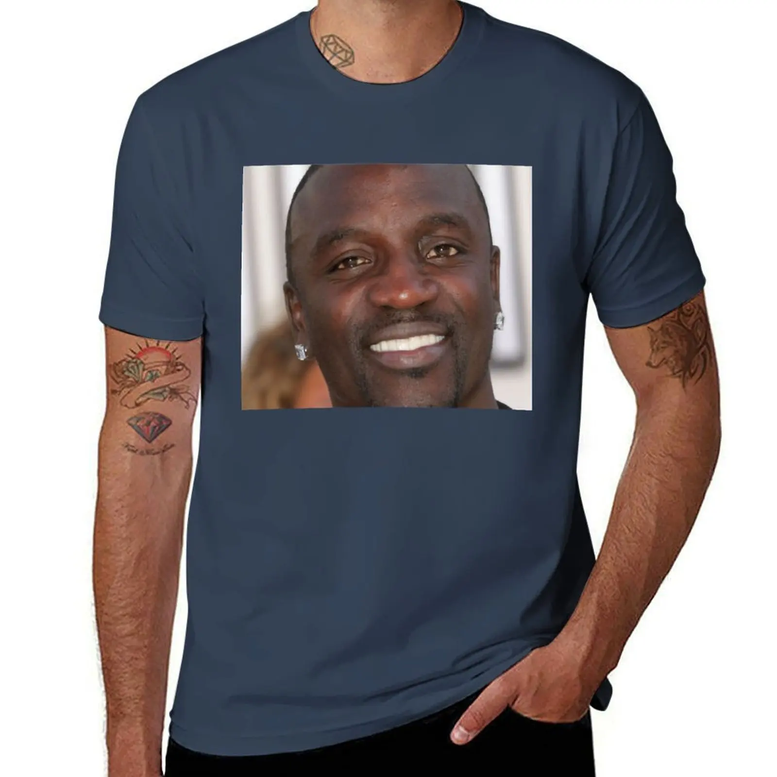 Akon For Fans T-Shirt t shirts for man cotton funny t shirts designer t shirt man casual T-Shirt
Akon For Fans T-Shirt t shirts for man cotton funny t shirts designer t shirt man casual T-Shirt
