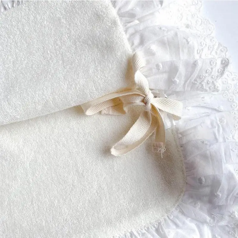 40JC Newborn Feeding Burp Cloth Bandana Princess Lace Bib Soft Cotton Saliva Towel
40JC Newborn Feeding Burp Cloth Bandana Princess Lace Bib Soft Cotton Saliva Towel