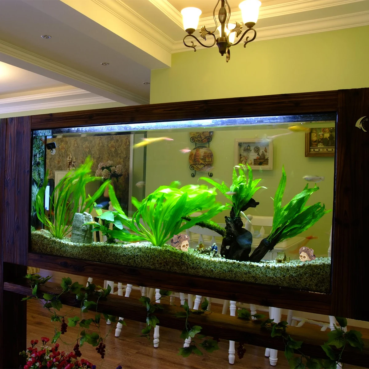 1Pcs Pirate Skull Resin Art Craft Aquarium Decoration Fish Tank Ornament Lifelike Skull Landscape Aquarium Decoration
1Pcs Pirate Skull Resin Art Craft Aquarium Decoration Fish Tank Ornament Lifelike Skull Landscape Aquarium Decoration