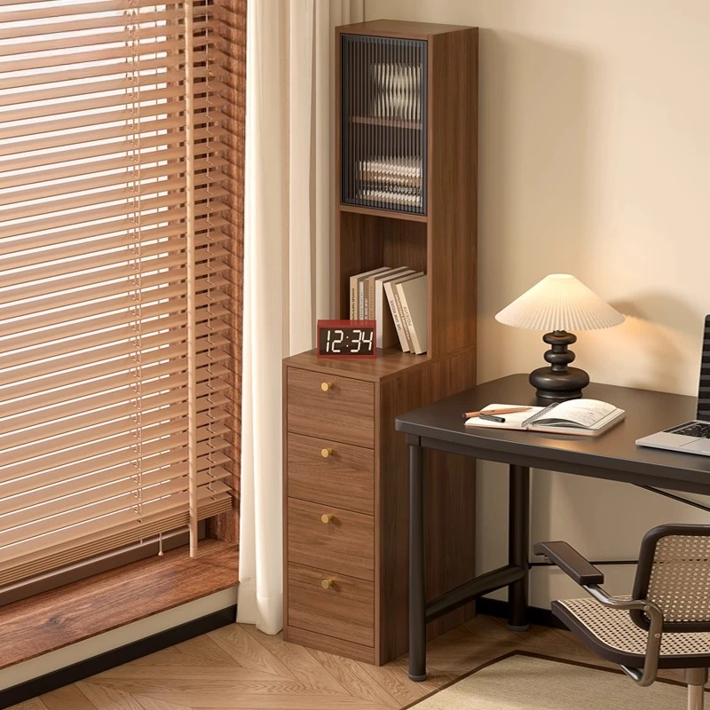 Medieval style narrow edge crevice drawer type storage cabinet kitchen ultra-narrow dining side cabinet high cabinet integrated
Medieval style narrow edge crevice drawer type storage cabinet kitchen ultra-narrow dining side cabinet high cabinet integrated