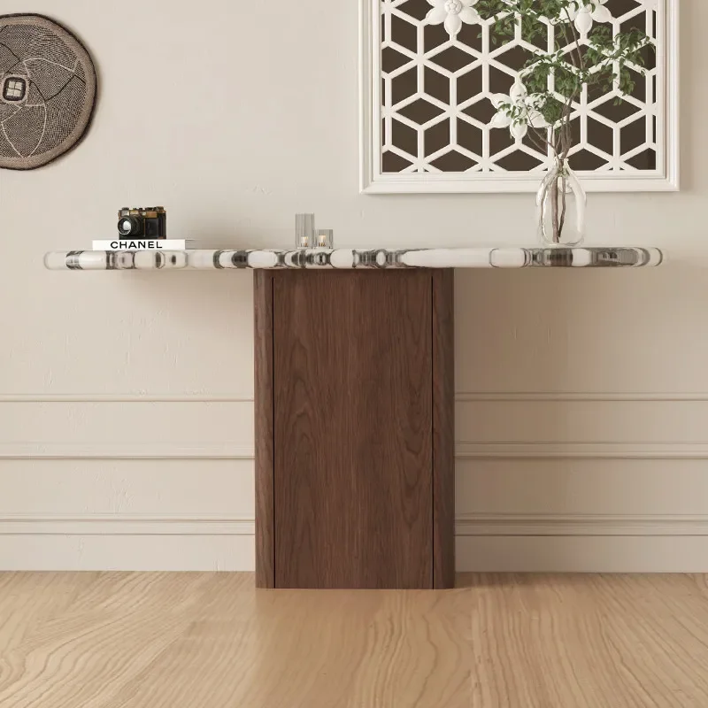 H1 high-end light luxury marble entry entrance cabinet modern simple corridor facing the door entrance table case
H1 high-end light luxury marble entry entrance cabinet modern simple corridor facing the door entrance table case