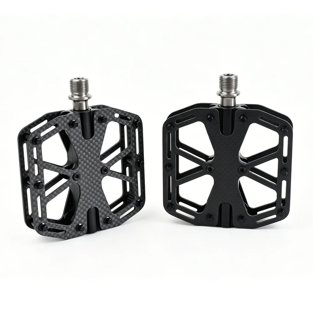 Full Carbon Fiber Bike Pedals Sealed Bearing Titanium Spindle Anti-slip Ultralight MTB Road Bicycle Pedale Foot Platform
Full Carbon Fiber Bike Pedals Sealed Bearing Titanium Spindle Anti-slip Ultralight MTB Road Bicycle Pedale Foot Platform