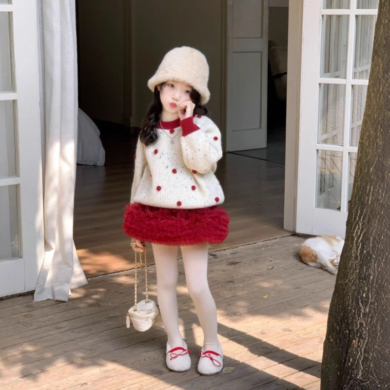 Kids Knit Top Winter Girls New Year Stylish Star Alpaca Handmade Thick Sweater, Outfit Collection
Kids Knit Top Winter Girls New Year Stylish Star Alpaca Handmade Thick Sweater, Outfit Collection