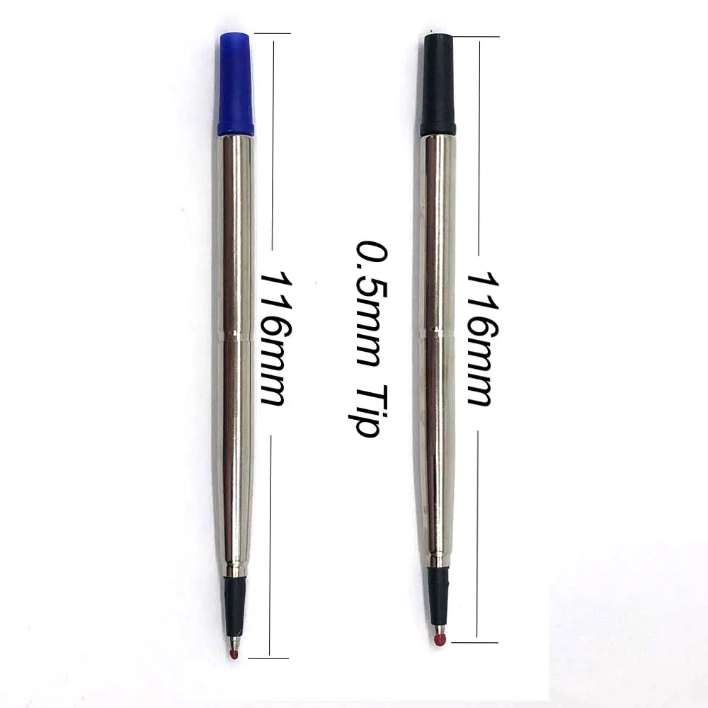 116mm long 0.5mm Tip Ballpen Rollerball Pen Refills for Parker 3021531 German ink 1905323
116mm long 0.5mm Tip Ballpen Rollerball Pen Refills for Parker 3021531 German ink 1905323