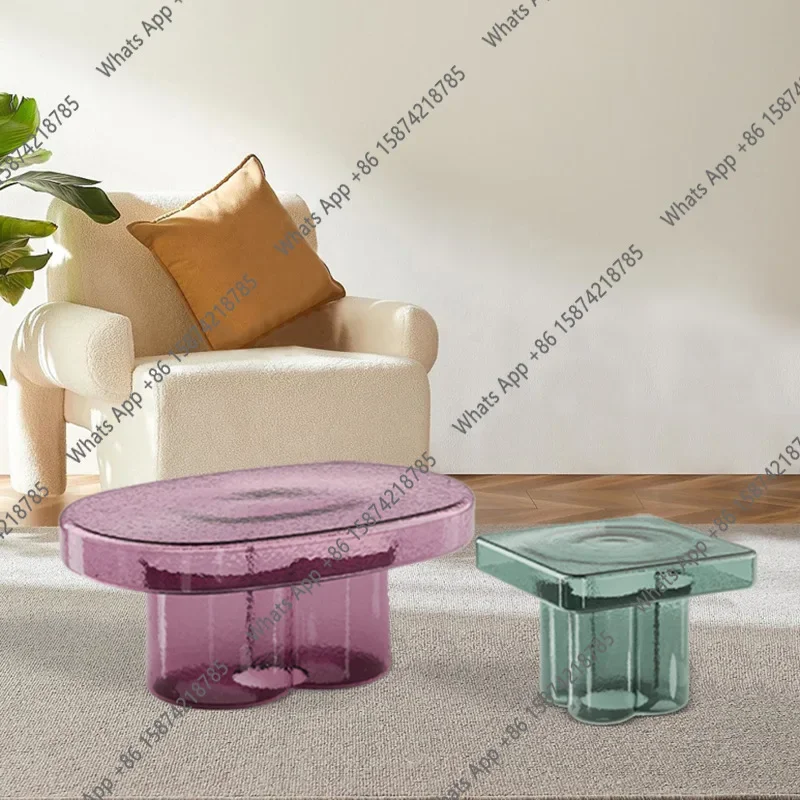 25X New Glass Coffee Table Light Luxury Modern Living Room Household Small Apartment Petal Tea Table Nordic Creative High
25X New Glass Coffee Table Light Luxury Modern Living Room Household Small Apartment Petal Tea Table Nordic Creative High
