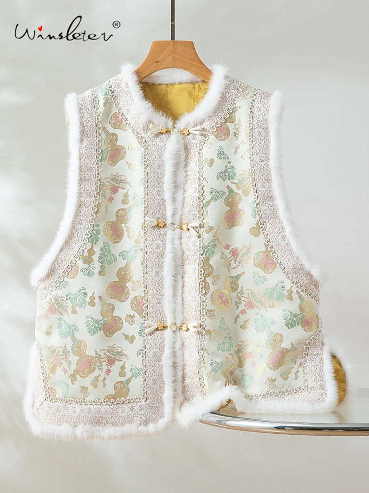 Winsleter-100% элегантный жилет из натурального шелка, лоскутное пальто из норкового меха, женский парчовый жилет в стиле ретро Chic Song, новинка весны 2026 C61201CC
Winsleter-100% элегантный жилет из натурального шелка, лоскутное пальто из норкового меха, женский парчовый жилет в стиле ретро Chic Song, новинка весны 2026 C61201CC