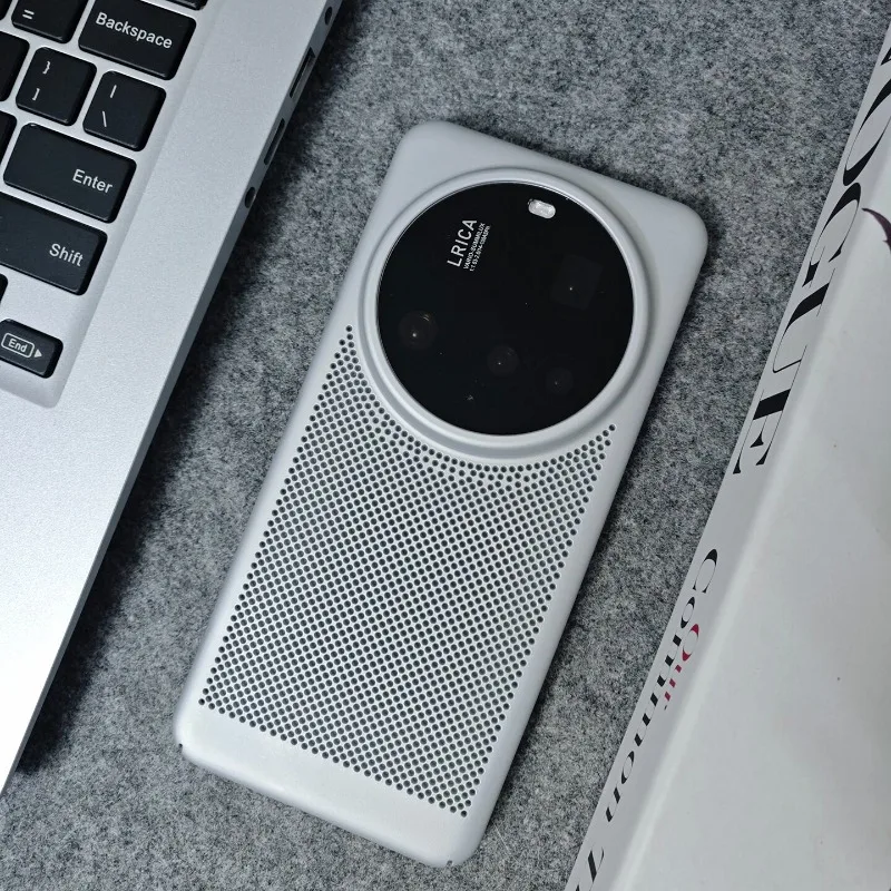 For Xiaomi 15 14 13 12S Ultra Case Matte Honeycomb Heat Dissipation Hole PC Hard Cover Fingerprint-Resistant Dustproof Bumper
For Xiaomi 15 14 13 12S Ultra Case Matte Honeycomb Heat Dissipation Hole PC Hard Cover Fingerprint-Resistant Dustproof Bumper