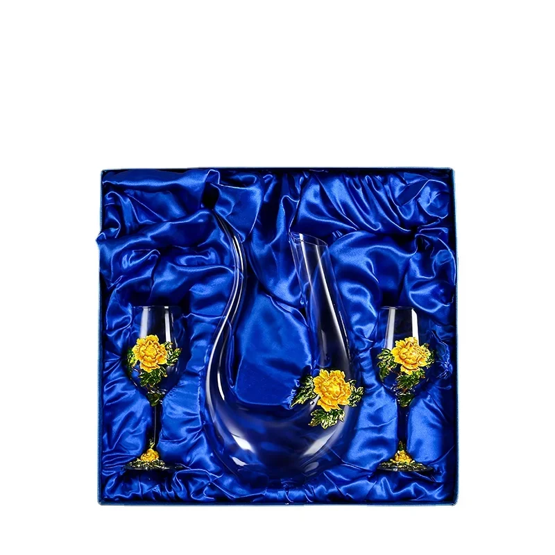 Crystal Glass Wine Set U-shaped Decanter Home Bar Party Goblet Champagne Cocktail Gift Box Wedding Gifts
Crystal Glass Wine Set U-shaped Decanter Home Bar Party Goblet Champagne Cocktail Gift Box Wedding Gifts