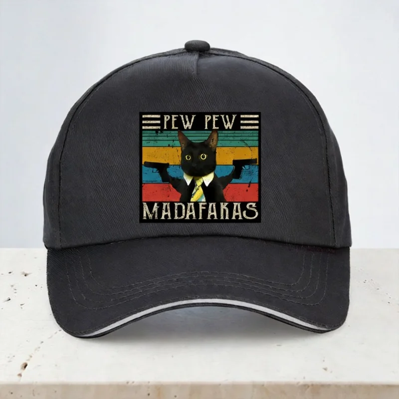 Pew Madafakas cat Baseball cap Cute Black Cats Print hat Fashion Pew Pew Madafakas cartoon cat Adjustable snapback hats
Pew Madafakas cat Baseball cap Cute Black Cats Print hat Fashion Pew Pew Madafakas cartoon cat Adjustable snapback hats