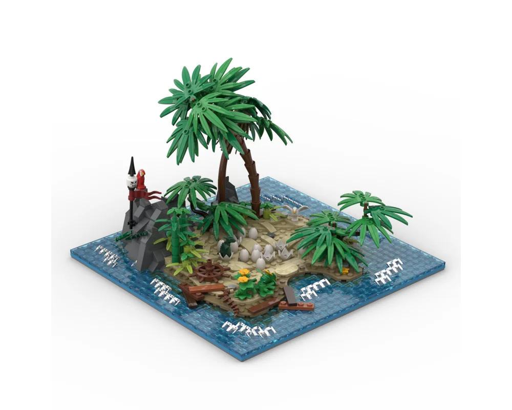 Custom MOC-119656 Port Sauvage Islands: Orbert's Kingdom Pirate Island 870 Parts
Custom MOC-119656 Port Sauvage Islands: Orbert's Kingdom Pirate Island 870 Parts