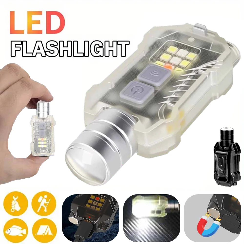 KDULIT Mini Portable Flashlight USB Rechargeable Zoomable Torch Powerful Pocket Flashlight with White,Yellow and 395nm UV Lamp
KDULIT Mini Portable Flashlight USB Rechargeable Zoomable Torch Powerful Pocket Flashlight with White,Yellow and 395nm UV Lamp