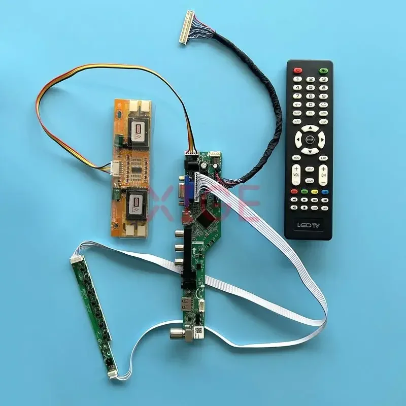 For HSD190ME12 HSD190ME13 HSD190MEN3 LCD Controller Card VGA+HDMI+AV+USB+IR 4CCFL Kit DIY Screen 30 Pin LVDS TV Analog 1280*1024
For HSD190ME12 HSD190ME13 HSD190MEN3 LCD Controller Card VGA+HDMI+AV+USB+IR 4CCFL Kit DIY Screen 30 Pin LVDS TV Analog 1280*1024