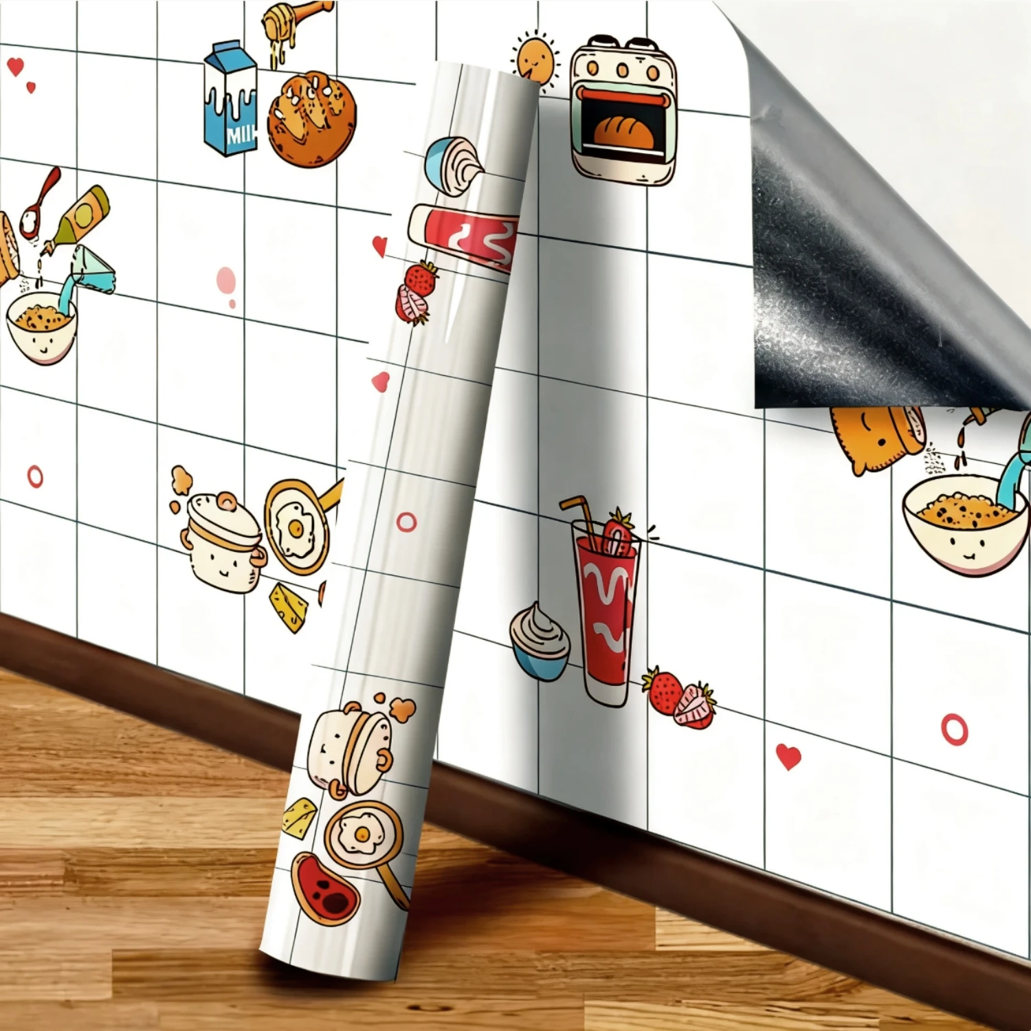 8M Cartoon Decor Stickers Self Adhesive Aluminum Foil Waterproof Oil Proof Kitchen Cabinet Countertop Renovation Wallpaper
8M Cartoon Decor Stickers Self Adhesive Aluminum Foil Waterproof Oil Proof Kitchen Cabinet Countertop Renovation Wallpaper