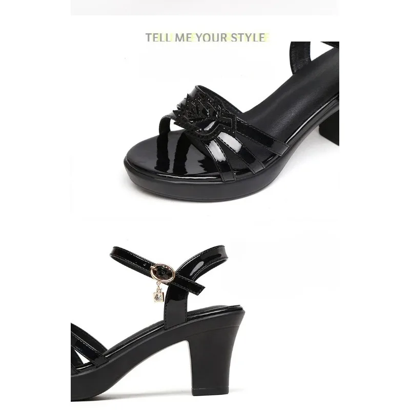 2026 New Arrival Summer Square Toe Chunky Heels Elegant Comfortable for Work & Daily Wear Women's Platform High Heel Sandals
2026 New Arrival Summer Square Toe Chunky Heels Elegant Comfortable for Work & Daily Wear Women's Platform High Heel Sandals