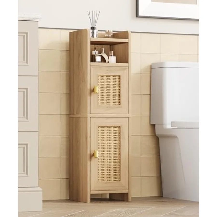 Small Bathroom Cabinet 7.9''D x 7.9''W Narrow Toilet Paper Storage Cabinet with Open Shelf Bathroom Organizer for Small Spaces
Small Bathroom Cabinet 7.9''D x 7.9''W Narrow Toilet Paper Storage Cabinet with Open Shelf Bathroom Organizer for Small Spaces