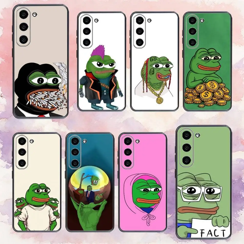 F-Funny P-Pepe the Frog Phone Case For Samsung Galaxy A73,A72,A71,A70,A53,A52,A51,Others Soft Black Cover
F-Funny P-Pepe the Frog Phone Case For Samsung Galaxy A73,A72,A71,A70,A53,A52,A51,Others Soft Black Cover