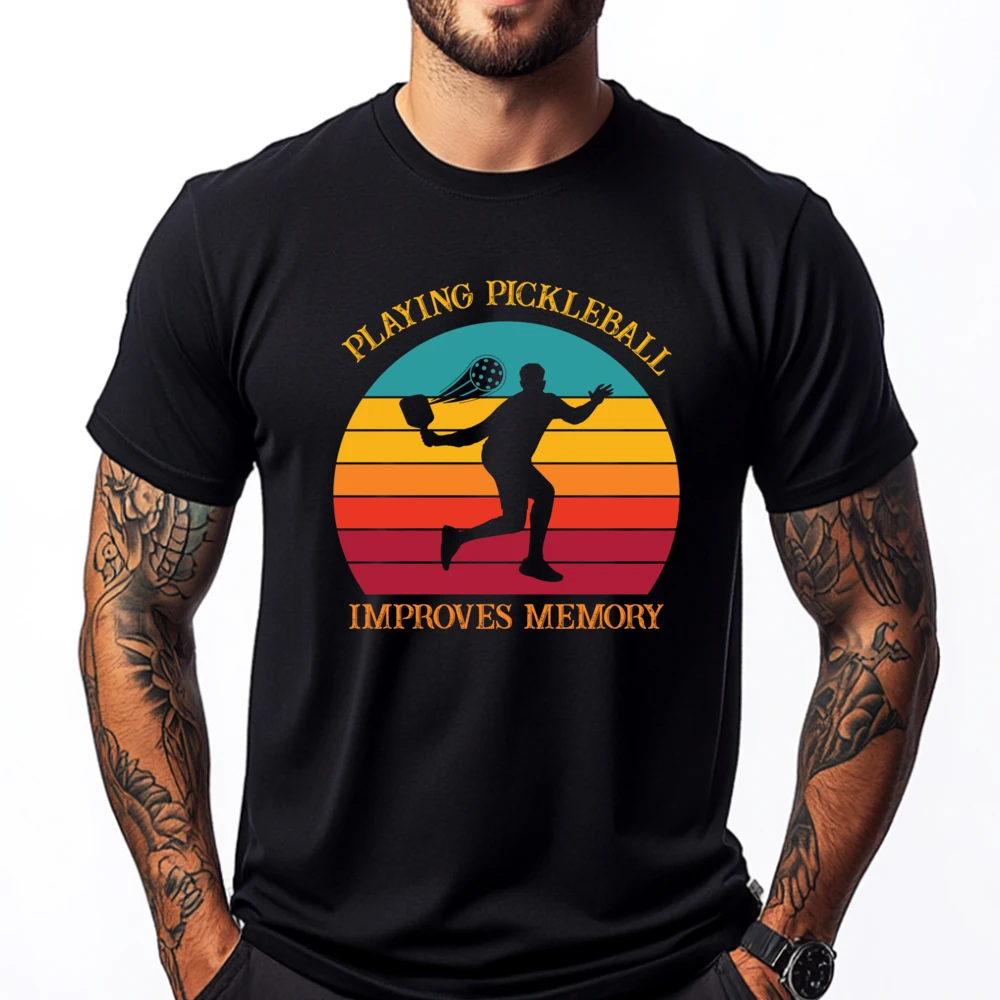 Pickleball Player Paddleballplaying Pickleball Improves Memory Pickleball Oversized T Shirt Men T Shirt Gothic Style
Pickleball Player Paddleballplaying Pickleball Improves Memory Pickleball Oversized T Shirt Men T Shirt Gothic Style