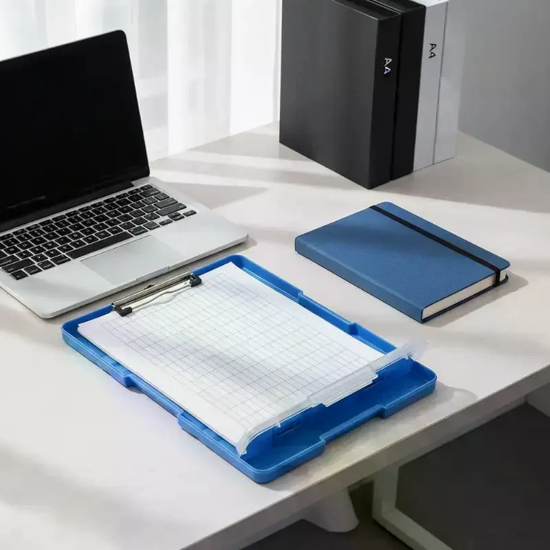 Plastic Storage Clipboard with Metal Clip & Pen Holder - Office School Nurse Field Work Document Organizer
Plastic Storage Clipboard with Metal Clip & Pen Holder - Office School Nurse Field Work Document Organizer