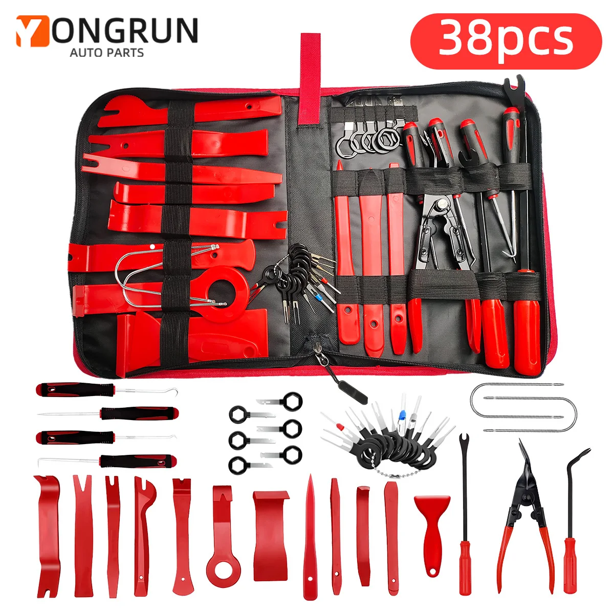 5/7/11/19/25/38pcs Automotive Manual Tool Optional Set Automotive Disassembly And Assembly Interior Automotive Disassembly Tools
5/7/11/19/25/38pcs Automotive Manual Tool Optional Set Automotive Disassembly And Assembly Interior Automotive Disassembly Tools