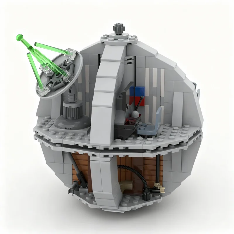 399PCS MOC Space Battle Death Star Playset Model DIY Creative Assembly Building Blocks Display Birthday Gift Collectible Ideas
399PCS MOC Space Battle Death Star Playset Model DIY Creative Assembly Building Blocks Display Birthday Gift Collectible Ideas
