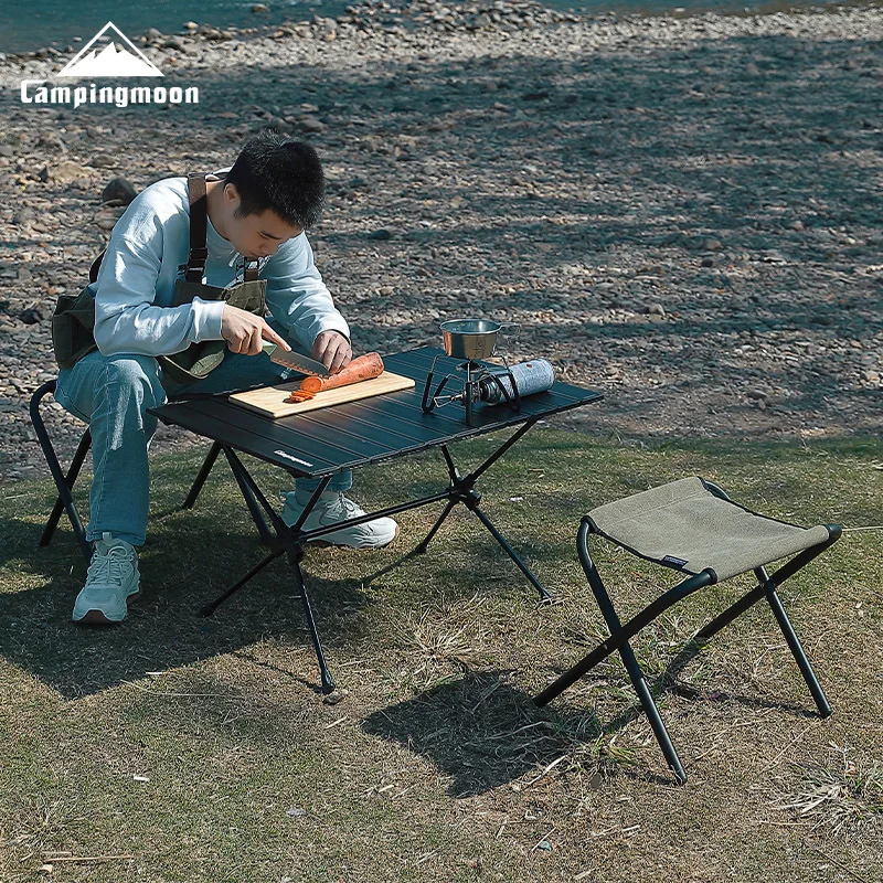 CAMPINGMOON Outdoor Picnic Folding Camping Chair Fishing Aluminum Alloy Small Household Folding Stool Portable Folding Chair
CAMPINGMOON Outdoor Picnic Folding Camping Chair Fishing Aluminum Alloy Small Household Folding Stool Portable Folding Chair