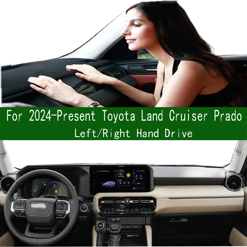 For 2024 2025 Toyota Land Cruiser Prado Dashmat Dashboard Cover Instrument Panel Sunscreen Protective Pad Dash Mat Ornaments
For 2024 2025 Toyota Land Cruiser Prado Dashmat Dashboard Cover Instrument Panel Sunscreen Protective Pad Dash Mat Ornaments