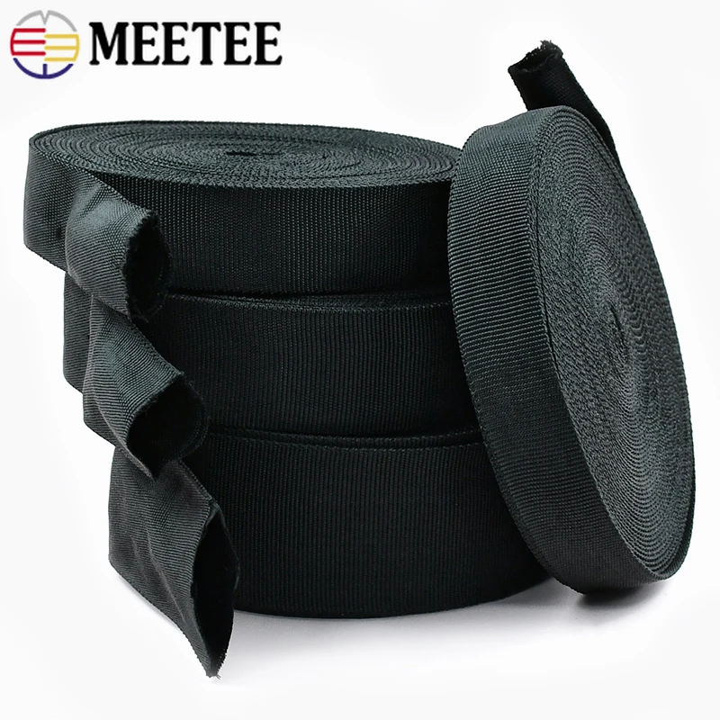 10M 20-50mm Nylon Webbing Tape 1.6mm Thick Double-layer Ribbon Band for Garment Backpack Strap Decoration DIY Sewing Accessories
10M 20-50mm Nylon Webbing Tape 1.6mm Thick Double-layer Ribbon Band for Garment Backpack Strap Decoration DIY Sewing Accessories