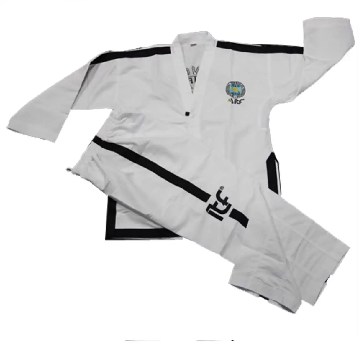Professional Taekwondo Uniform with Mesh White Collar Embroidery Standard Teacher ITF Dobok Instructor Master TKD Training Suit
Professional Taekwondo Uniform with Mesh White Collar Embroidery Standard Teacher ITF Dobok Instructor Master TKD Training Suit
