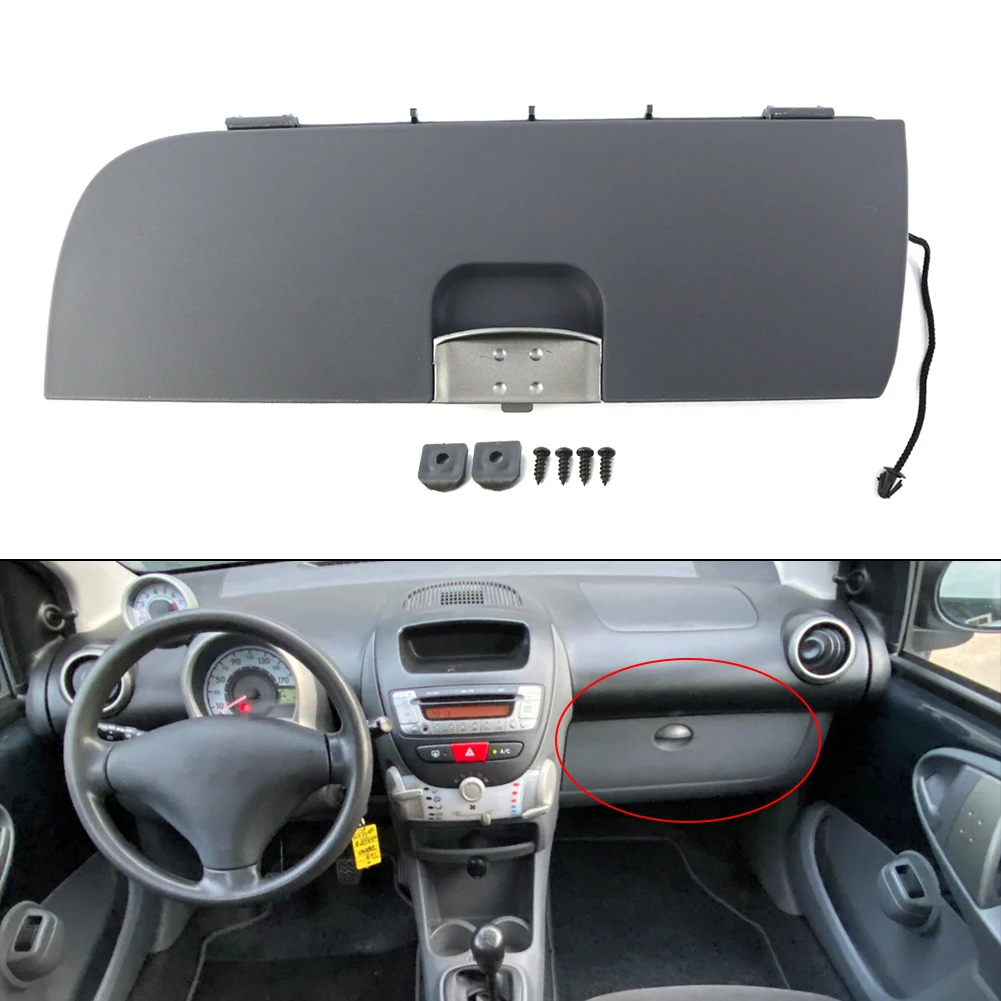 Car Co-pilot Glove Box Cover Black PZ416-93403-00 / 962293 For Toyota Aygo 2005-2014 For C1 2005-2014 For 107 2005-2014
Car Co-pilot Glove Box Cover Black PZ416-93403-00 / 962293 For Toyota Aygo 2005-2014 For C1 2005-2014 For 107 2005-2014