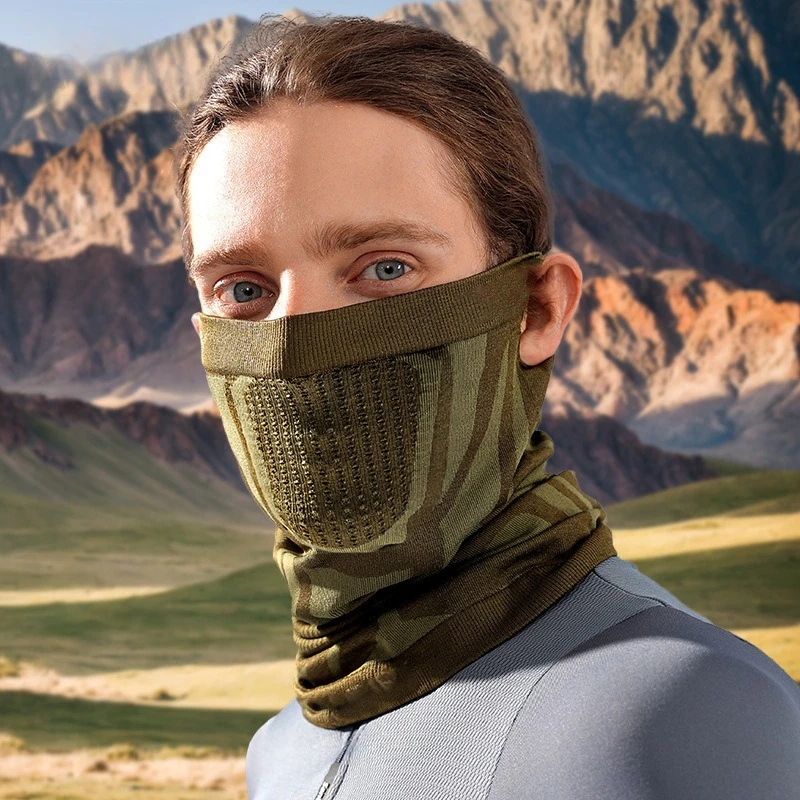Warm Scarf Outdoor Cycling Headscarf Breathable Knitted Mask Sports Skiing New Cold and Windproof Seamless Neck Cover
Warm Scarf Outdoor Cycling Headscarf Breathable Knitted Mask Sports Skiing New Cold and Windproof Seamless Neck Cover